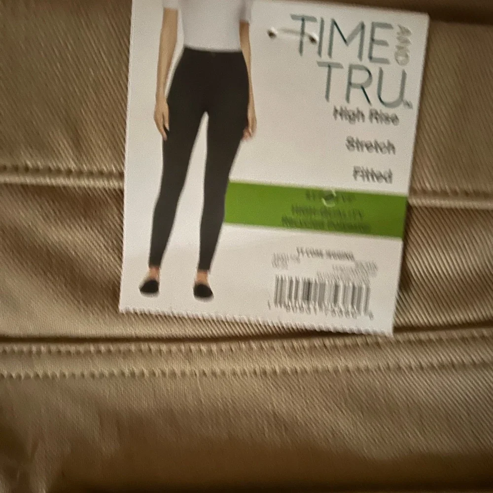 Women’s Time Tru High Rise Stretch Fitted Jeans 👖 Brand New - Picture 4 of 7